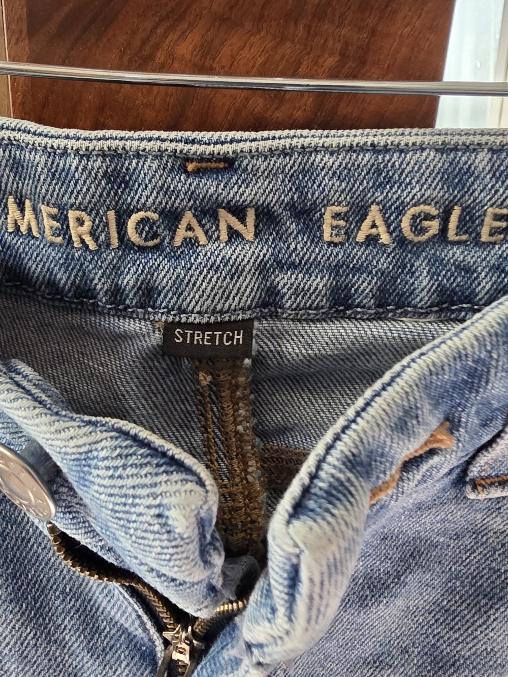 American Eagle Outfitters Light Wash Stretch Jeggings